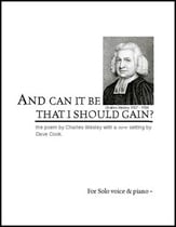And Can It Be That I Should Gain? Vocal Solo & Collections sheet music cover
